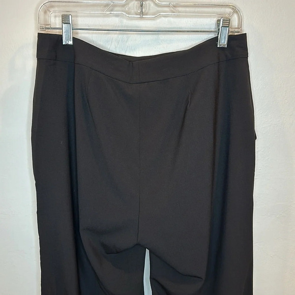 RALPH LAUREN WOOL WIDE LEG CUFFED HEM TROUSERS - Picture 6 of 9